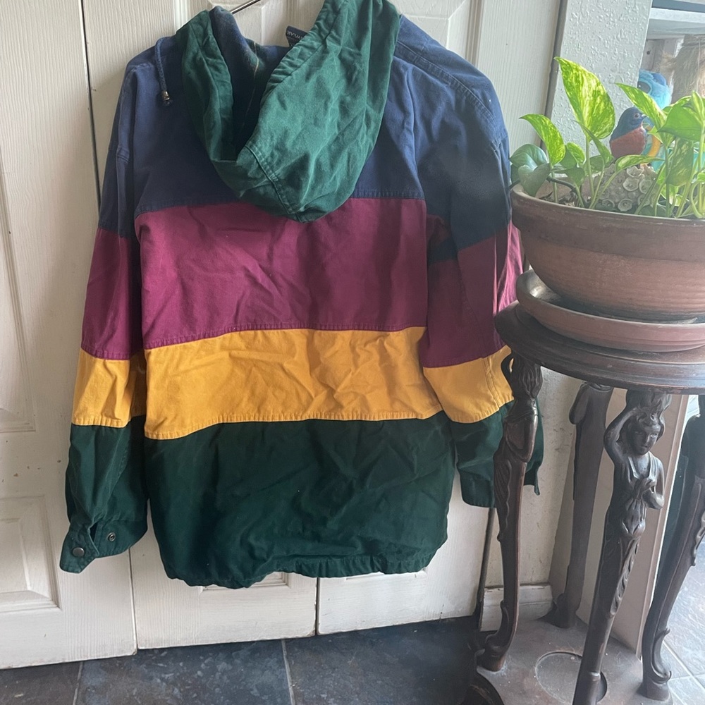 Vintage rainbow coat